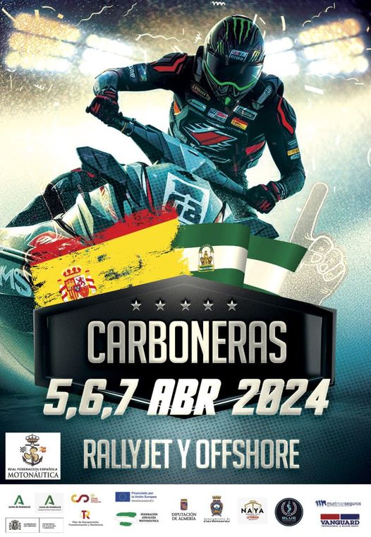Meisterschaft von Spanien und Andalusien jet Ski
