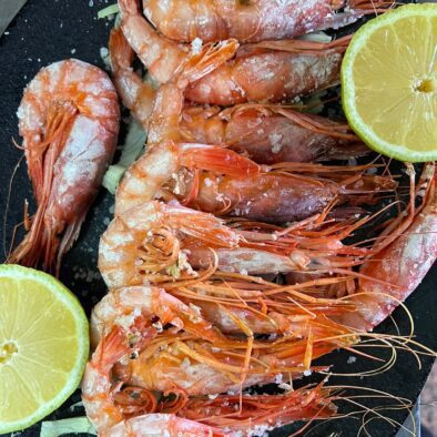 Rouge de crevettes - un avant-Goût de la Mer