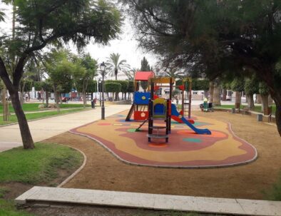 Spielplatz Park Andalusischen Carboneras